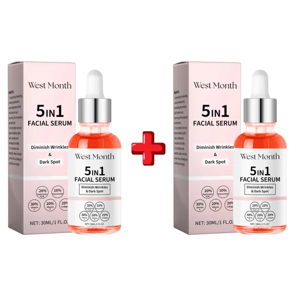 Collagen Facial Serum Reduce Wr-inkle Shrinking Pores Lighten Fine Lines Fade Dark Spots Moisturizing Hyaluronic Acid Essence - Image 7