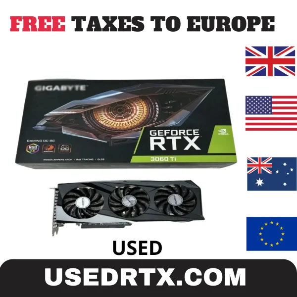 2024 USED GIGABYTE GeForce RTX 3070 GAMING OC 8G GDDR6 Graphics Card - Image 2