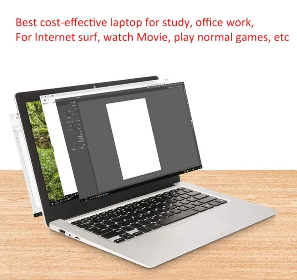 14inch Student Cheap Laptop 6GB RAM 64GB/128GB/512GB SSD HD Cam WiFi Bluetooth  Windows 10 Notebook Computer - Image 14