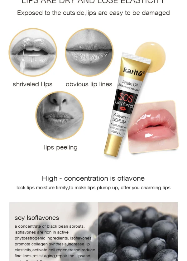 Lasting Moisturizing Plumping Lip Gloss Lip Plumper Mineral Oil Lips Extreme Volume Nutritious Lips Enhancer Liquid Makeup - Image 12