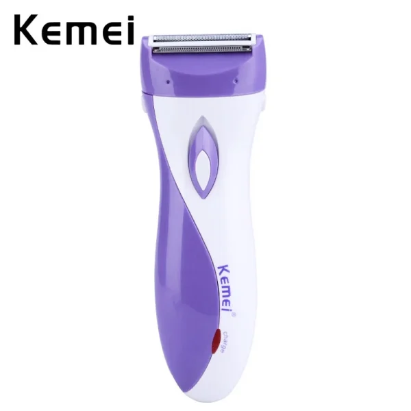 Kemei Painless Electric Women Shaver Privates Lady's Razor Shaving Machine Bikini Hair Cutter Rechargeable Hair Remover Device