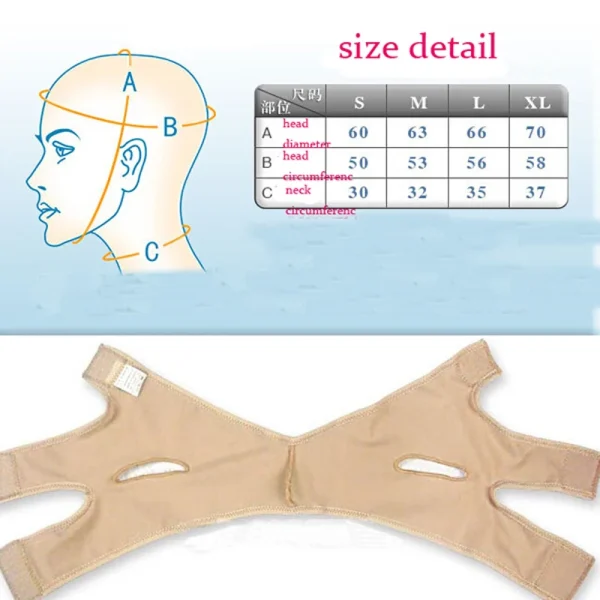 Elastic Face Slimming Bandage V Line Face Shaper Women Chin Cheek Lift Up Belt Facial Massager Strap Face Skin Care Tools Beauty - Image 37