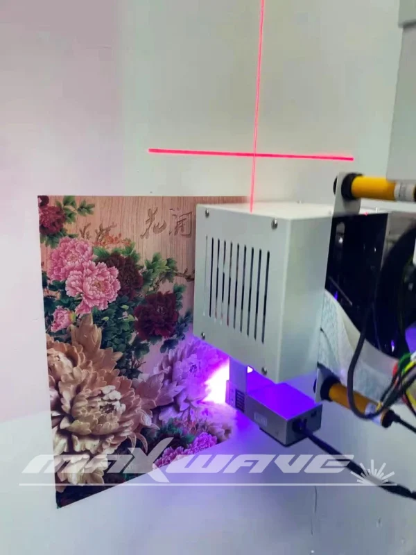 Maxwave High Quality CMYKW 5 Color 3D Direct to Wall Murals UV Ink Wall Printing Machine Wall Printer With Double Head Price - Image 5