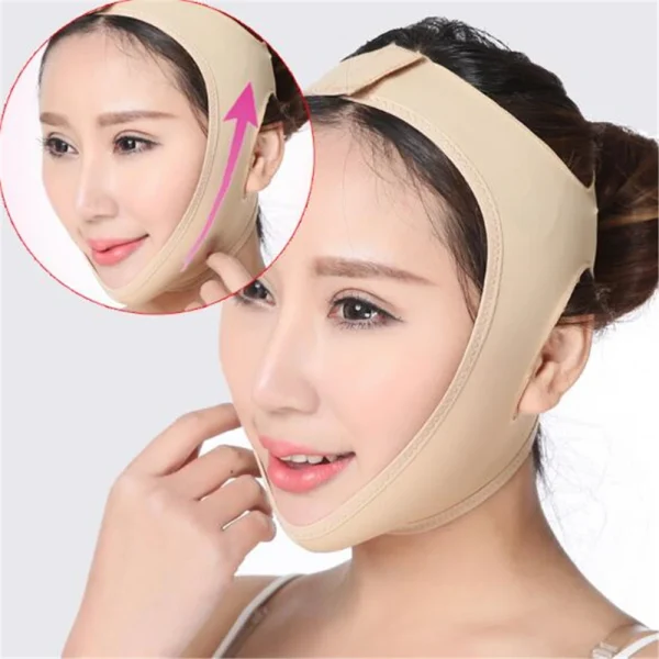 Elastic Face Slimming Bandage V Line Face Shaper Women Chin Cheek Lift Up Belt Facial Massager Strap Face Skin Care Tools Beauty - Image 25