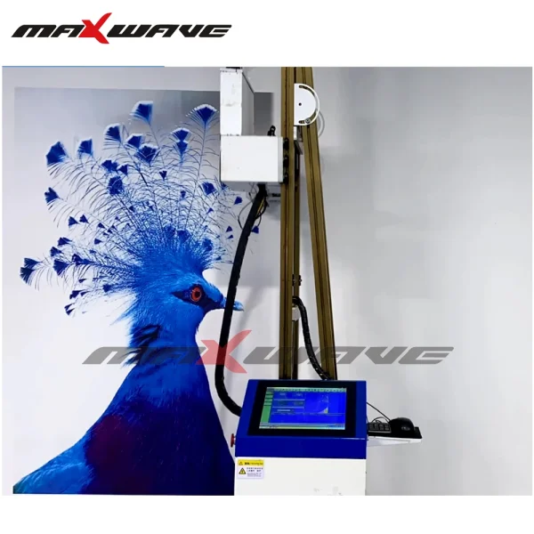 Maxwave High Quality CMYKW 5 Color 3D Direct to Wall Murals UV Ink Wall Printing Machine Wall Printer With Double Head Price - Image 22