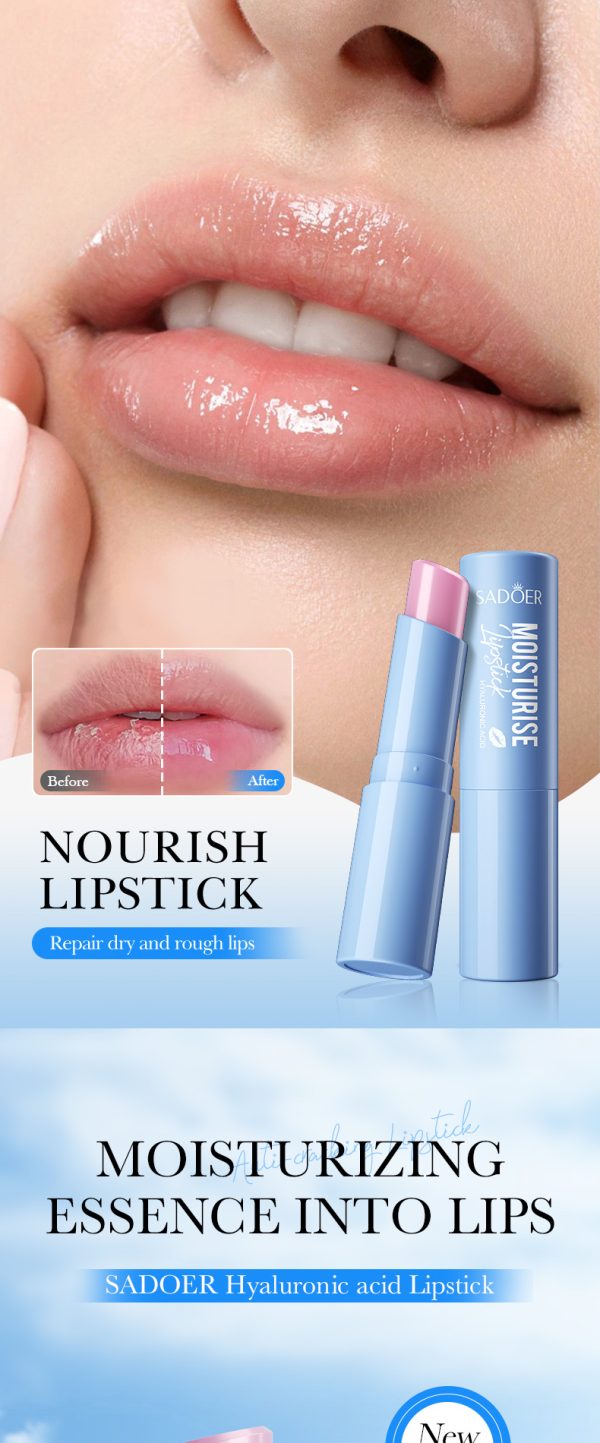 Hyaluronic Acid Moisturizing Lip Balm Fast Lightening Pink Lip Polished Augmentation Brighten Lip Care Moisturizer Female Makeup - Image 10