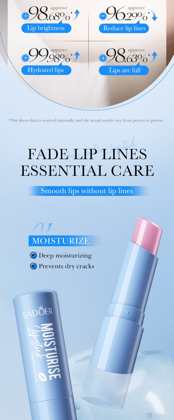 Hyaluronic Acid Moisturizing Lip Balm Fast Lightening Pink Lip Polished Augmentation Brighten Lip Care Moisturizer Female Makeup - Image 13