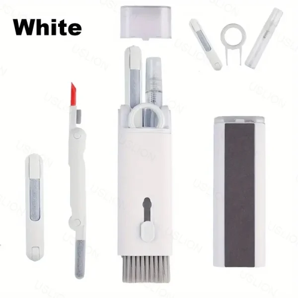 7 in 1 Cleaning Kit Computer Keyboard Cleaner Brush Earphones Cleaning Pen For Headset IPad Phone Cleaning Tools Keycap Puller ﻿ - Image 7