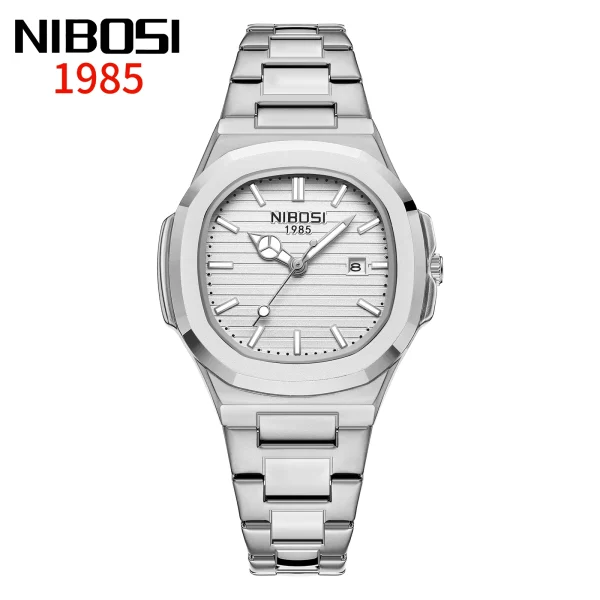 NIBOSI Luxury Watch for Women Waterproof Stainless Steel Quartz Ladies Watch High Quality Women's Watches Elegant Female Clock - Image 11