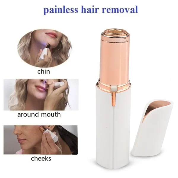 2023 Epilator Face Hair Removal Lipstick Shaver Electric Eyebrow Trimmer Women's Hair Remover Mini Shaver epilator for women