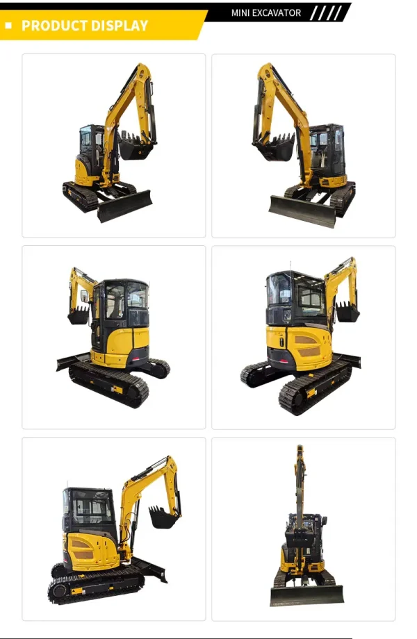 Customization 1.5 Ton Mini Excavator With Strong Engine Mini Backhoe Excavator Hydraulic Micro Escavator Supplier Small Digger - Image 12