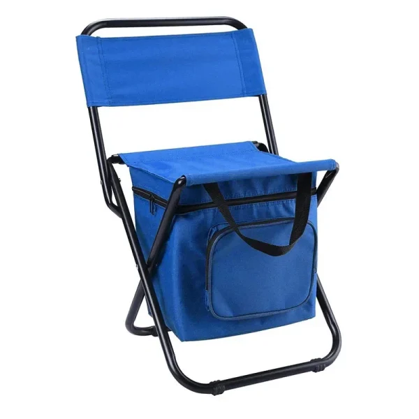 Outdoor Folding Chair 200kg Large Weight Bearing Leisure Camp Ice Pack Chair with Storage Bag Backrest Insulation Fishing Chair - Image 7