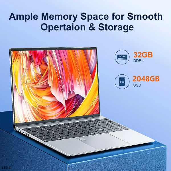 2024 New Laptop 15.6 Inch 2TB SSD Windows 11 Pro Portatiles Ordenador Intel N5095 Office Computer PC with Fingerprint Unlocking - Image 24