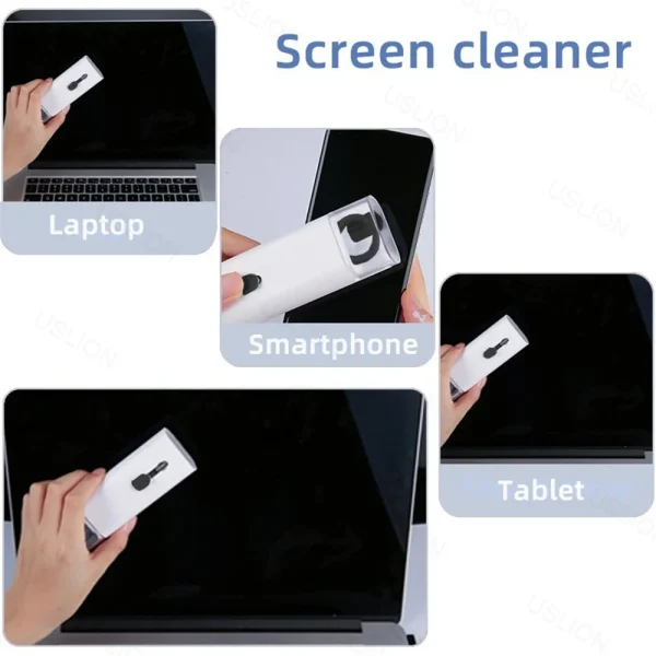 7 in 1 Cleaning Kit Computer Keyboard Cleaner Brush Earphones Cleaning Pen For Headset IPad Phone Cleaning Tools Keycap Puller ﻿ - Image 17