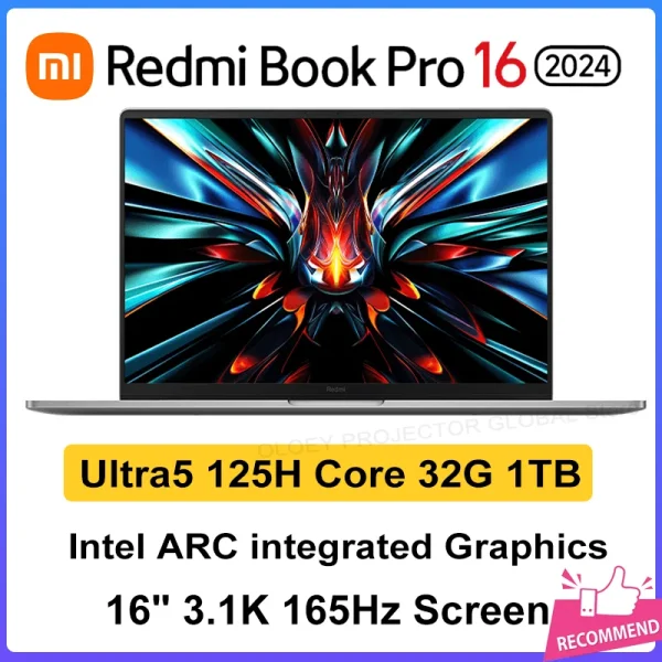 Xiaomi Redmi Book Pro 16 2024 intel Ultra 5/Ultra 7 32GB RAM 1TB SSD ARC 3K 120Hz Screen JYU4592CN/JYU4593CN - Image 9