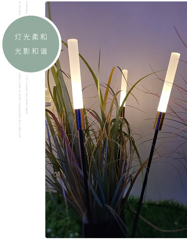 Solar Reed Lights Outdoor Waterproof Lawn Light Led Garden Lamps Villa Park Decorative Landscape Lights - Image 22