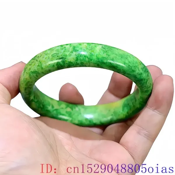 Real Jade Bracelet Bangles for Women Gift Designer Talismans Charm Vintage Real Accessories Natural Jewelry Gemstone Men - Image 4