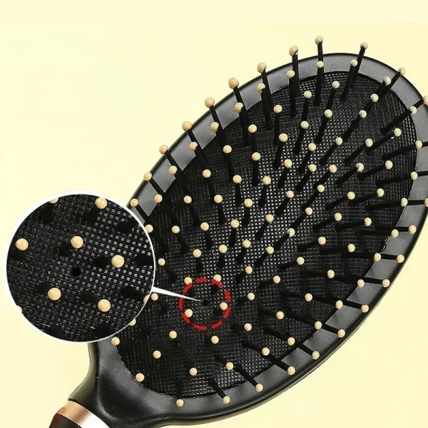 Hair Massage Air Cushion Comb Brush Scalp Hairbrush Detangle Anti Static Salon SPA Hairdressing Styling Tool Oval Round - Image 4