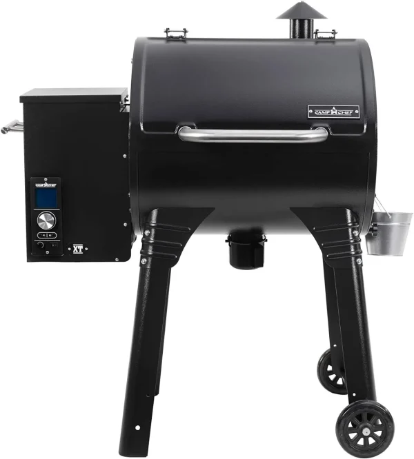 XT 24 Pellet Grill - Pellet Smoker & Grill for Outdoor Cooking Equipment - PID Technology & Smoke Control - Black - Image 4