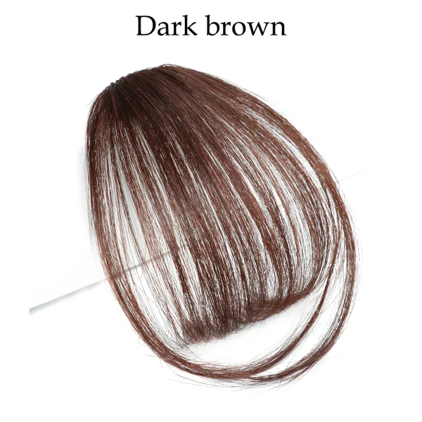 Fake Air Bangs Synthetic Hair Fake Fringe Natural False Hairpiece Hair Styling Hair Clip-In Extension Women Clip In Bangs Tools - Image 7