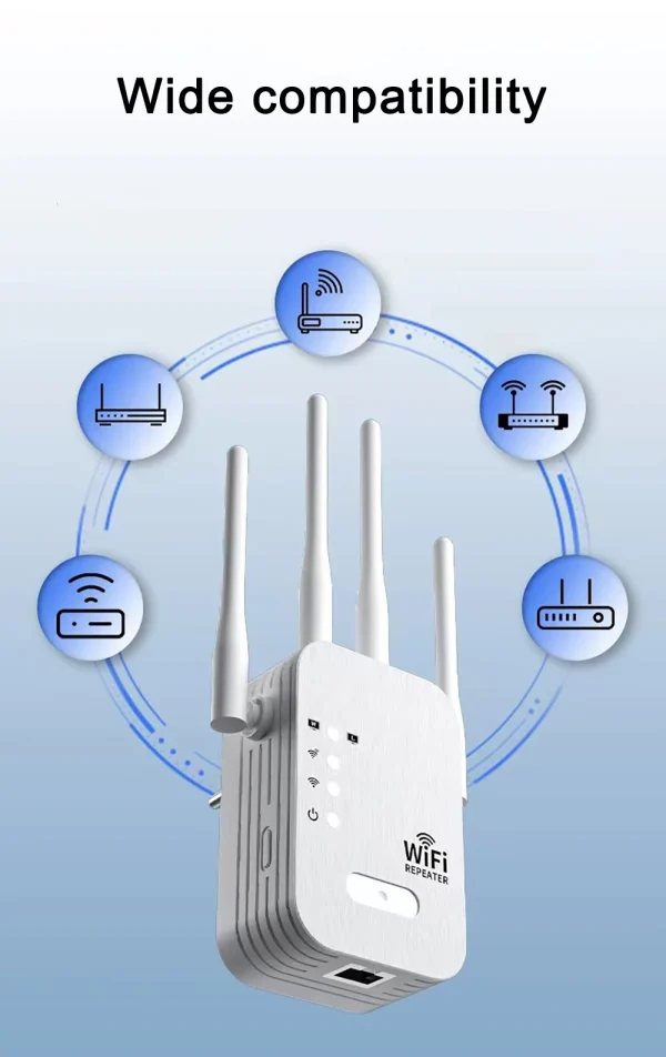 1200Mbps Wireless WiFi Repeater Booster 2.4G/5GHz Wi-Fi Signal Amplifier Extender Router Network Card Computer Accessories - Image 17