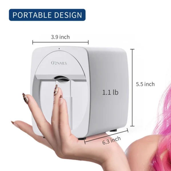 2025 O2nails Nail Painted Printer M1 Mini Professional 3d printer nail printer manicure Printer for nails nail art printer H1 - Image 6