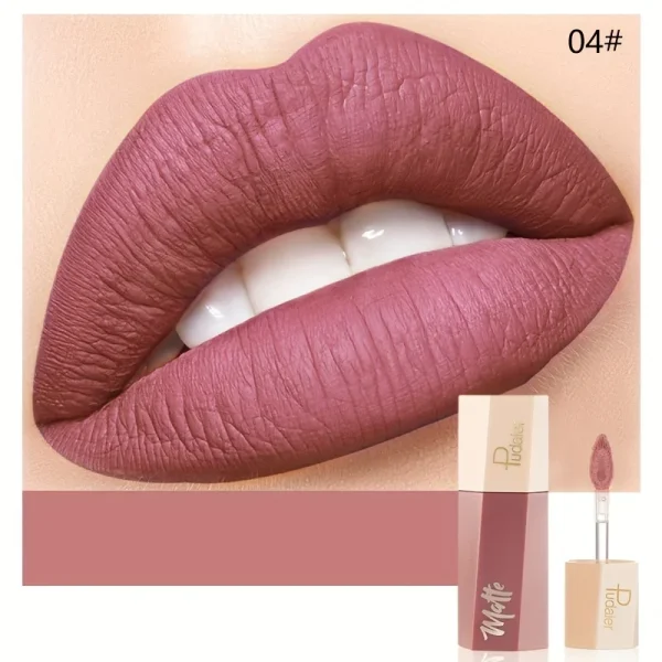 Christmas Lip Makeup 14 Color Super Matte Velvet Long Lasting Lip Gloss Liquid Lipstick Lip Cream Gift for Girls - Image 7