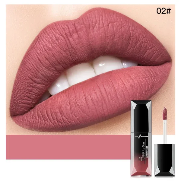 21-Color Lip Gloss Matte Mist Liquid Lipstick Waterproof Long lasting Cosmetics Lip Tint Paste Not-fade Lip Glaze - Image 13