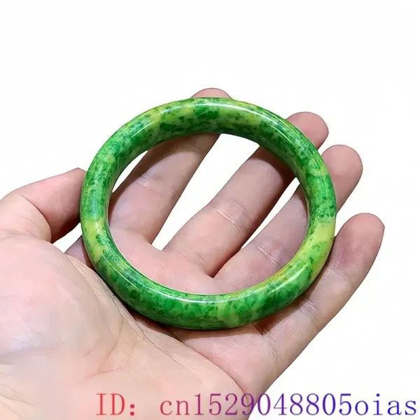 Real Jade Bracelet Bangles for Women Gift Designer Talismans Charm Vintage Real Accessories Natural Jewelry Gemstone Men - Image 3