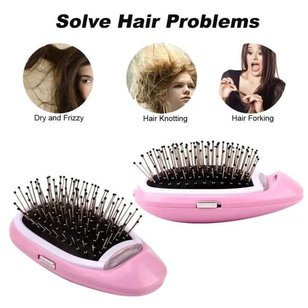 Hotsale Relaxation Hairbrush Antistatic Ionic Hair Brushes Massage Relieve Headaches Reduce Hair Frizz Comb Gift Dropshipping - Image 10