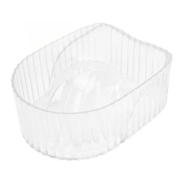 Acrylic Hand Soaking Bowl for Manicure - Dead Skin Softener & Nail Cleaning Tray - for beauty Salon Tool Accessories