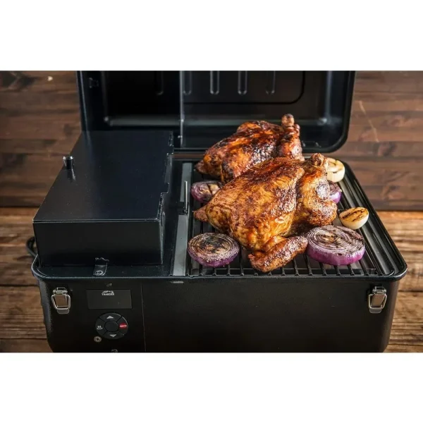 Traeger Grills Ranger Portable Electric Tabletop Wood Pellet Grill and Smoker Alloy Steel  BBQ Grills - Image 2