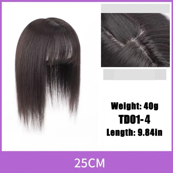 AS  Hair 3D Air Hair Bangs Fringe Clip In Bangs Hair Extensions Wigs Hair Pieces Bangs Toupees Toppers For Hair Loss - Image 41