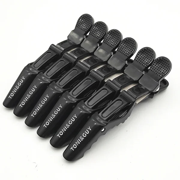 6pcs/lot Plastic Hair Clip Hairdressing Clamps Claw Section Alligator Clips Barber Salon Styling Hairpin Hair Accessories - Image 18