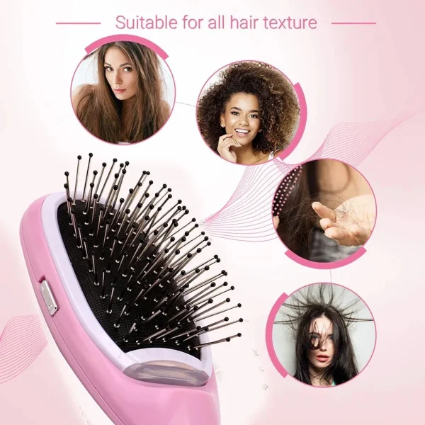 Hotsale Relaxation Hairbrush Antistatic Ionic Hair Brushes Massage Relieve Headaches Reduce Hair Frizz Comb Gift Dropshipping - Image 3