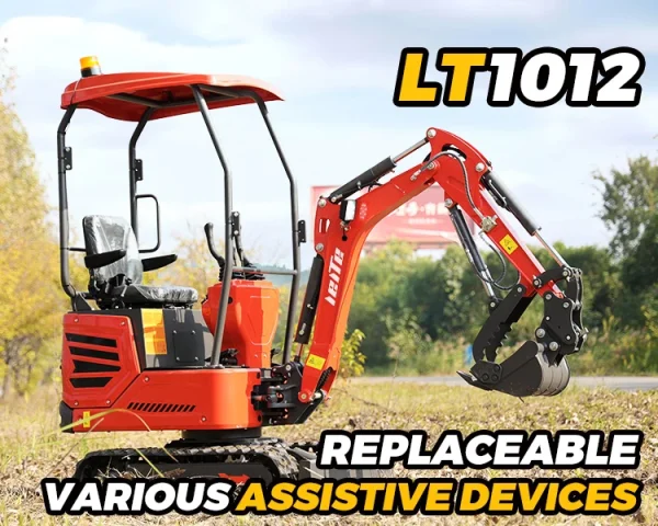 Home Tool 1.2 Ton Hydraulic Small Excavator 1200kg Agricultural Orchard 1ton Trench Digger Diesel Customized Mini Excavator - Image 10