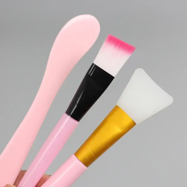 Facial Brush Mask Bowl Spoon Set Mask Brush Bar DIY Beauty Tools Mixing Tools Skin Care Makeup Supplies Woman Facial Tools - Image 3