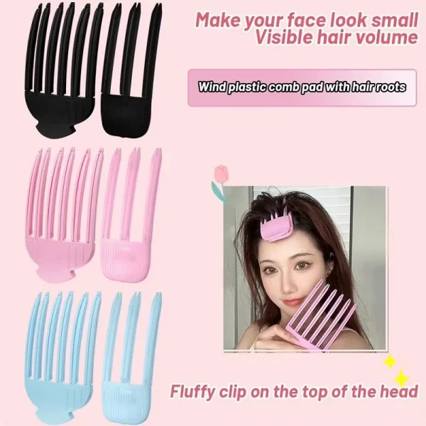 1/2pcs New Heatless Hair Care Roots Natural Fluffy Hair Clip No Heat Hair Curler Styling DIY Hair Styling Fluffiness Tool - Image 3