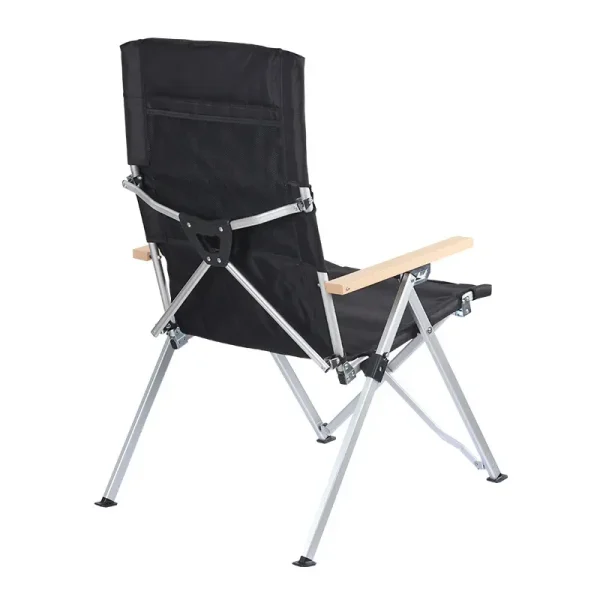 High-back Folding Chair Outdoor Portable Storage Multi-gear Adjustable Lunch Break Chair Camping Beach Lounge Chair - Image 10