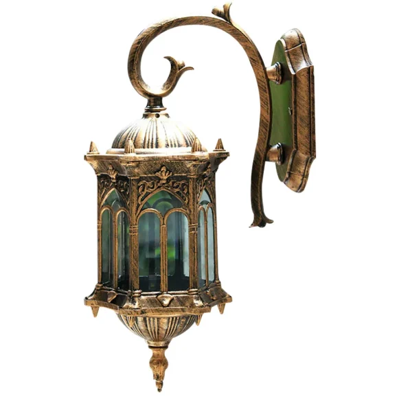 Vintage Wall Lamp Backyard Bar Garden Art Decor Wall Light Chic Home Decoration Accessories