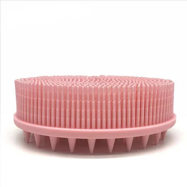 Soft Silicone Brush Wash Bath Shower Exfoliating Skin Fit For Baby Adult Bath Shampoo Head Massage Brush Supplies siliconebrush - Image 9