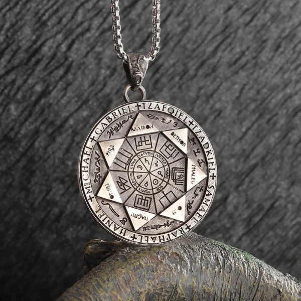 Popular Retro Style Celtic Knot Shield Pendant Necklace Men Women Amulet Hip Hop Punk Personalized Jewelry - Image 33