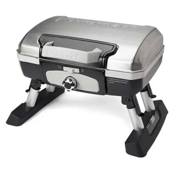 Gourmet Tabletop Gas Grill - Stainless Steel - CGG-180T bbq grill portable