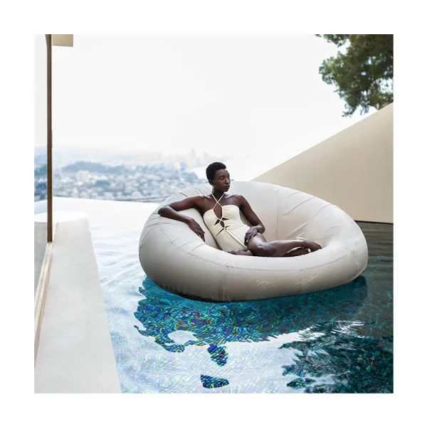 Waterproof Bean Bag Sofa Inflatable Chair Air Sofa Water Bed Outdoor Poolside Lounge Air Sofa