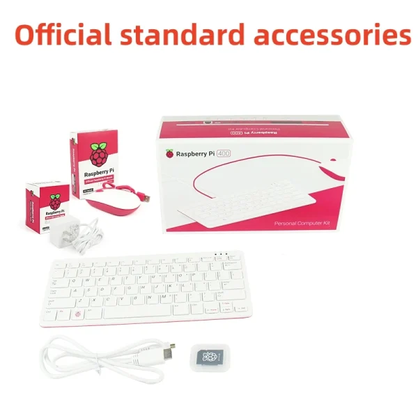 Raspberry Pi 400 Personal Computer 4B Development Board Official Kit Keyboard PC all-in-one Machine - Image 2