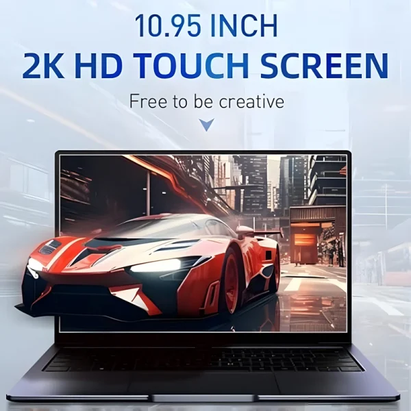 Office Laptop 2 in 1 Touch Screen 10.95 Inch 360° Flip Intel N95 Windows 11 Pro 16GB DDR5 2TB SSD Metal Mini Gaming Notebook PC - Image 3