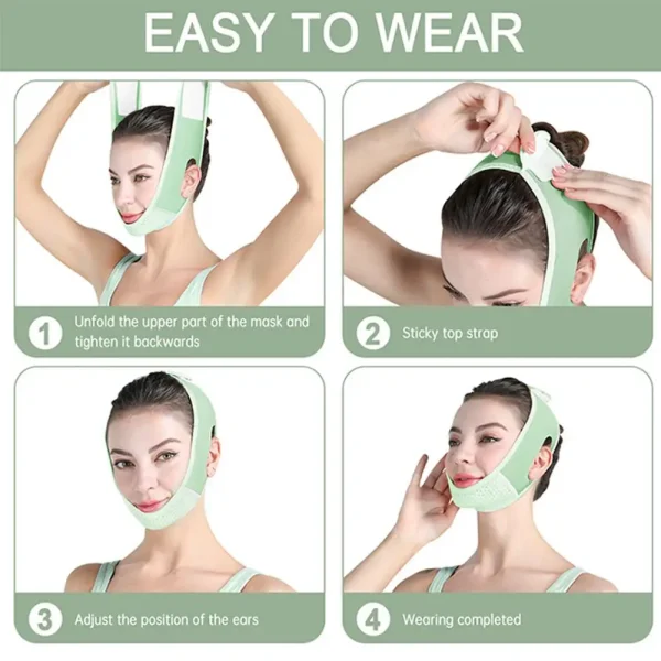 Face Slimming Strap Reduce Double Chin Lift V Face Stickers Anti Bandage For Face Strap Belt Mask Lift Oval Mask Face - Image 10