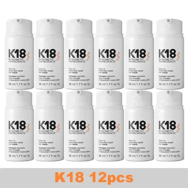 Genuine K18 Repair Hair Mask Free Wash Repair Damaged Structure Reduction Improve Ironing Damaged Frizzy Hair Care - Image 9