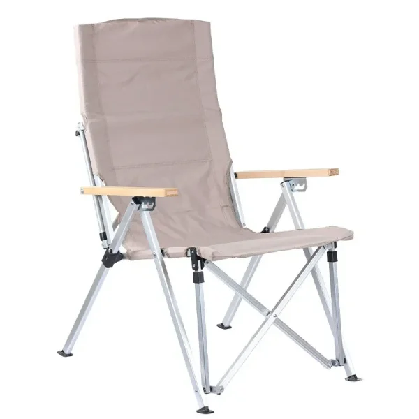 High-back Folding Chair Outdoor Portable Storage Multi-gear Adjustable Lunch Break Chair Camping Beach Lounge Chair - Image 17