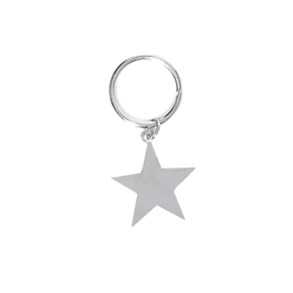 5Pcs/lot Silver Geometry Star Trees Dirty Braid Hair Ornaments Girl Charms Decoration Party Wedding Hip-Hop Hair Accessories - Image 3